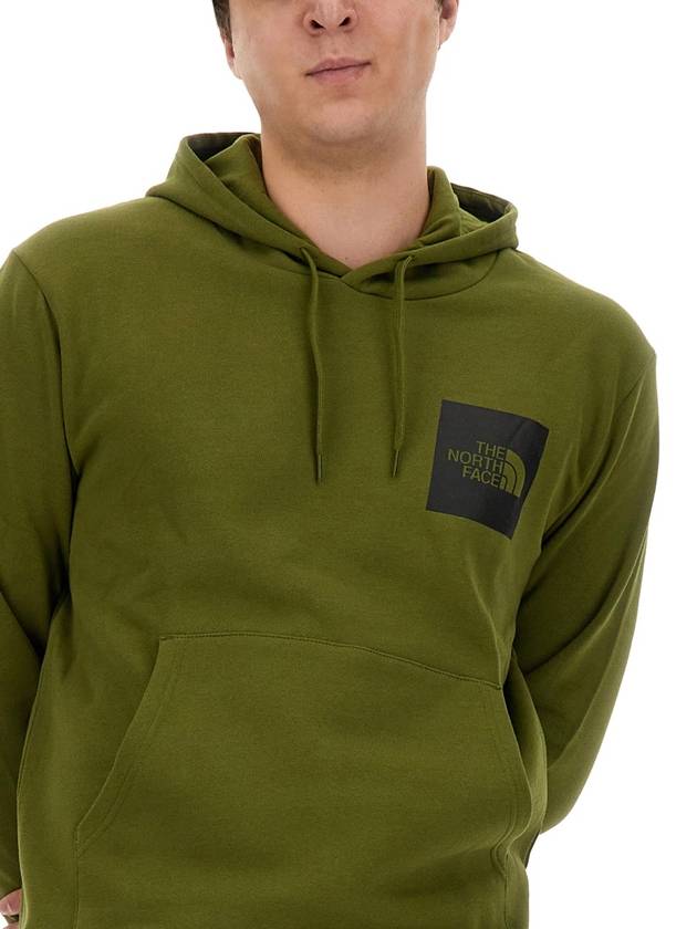 Hooded Sweatshirt NF0A5ICX PIB1 GREEN - THE NORTH FACE - BALAAN 5