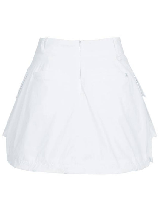 C23SSK011W Chic Volume Skirt White - CHUCUCHU - BALAAN 2