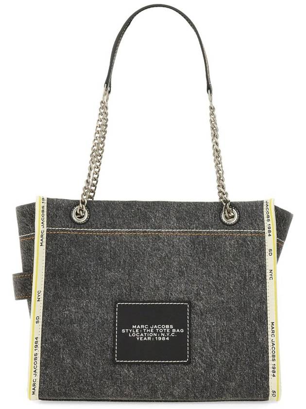 Marc Jacobs "The Denim Chain Medium" Tote Bag - MARC JACOBS - BALAAN 2