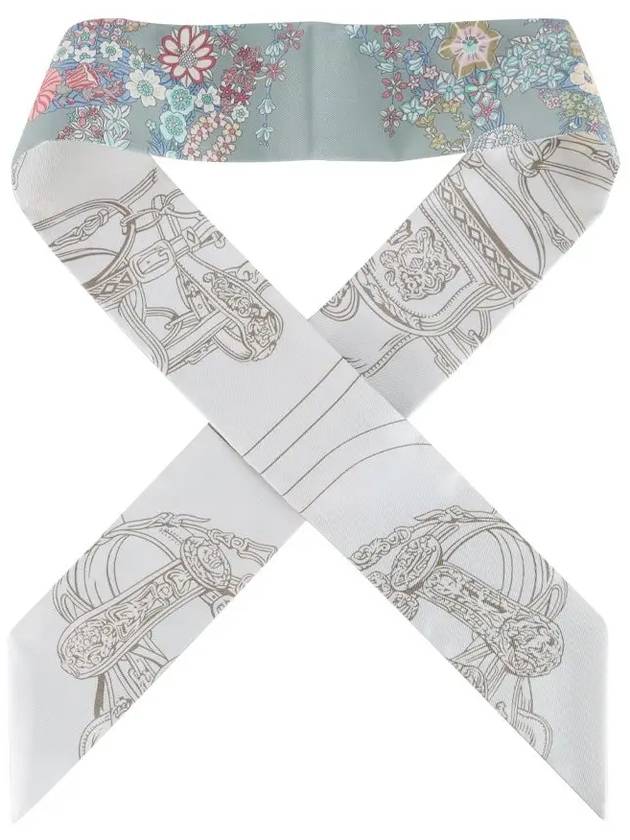 Brides de Gala en Fleurs Twilly Scarf - HERMES - BALAAN 3