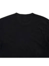 Logo Print Cotton Short Sleeve T-Shirt Black - CP COMPANY - BALAAN 8