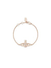 Mini Bas Relief Chain Bracelet Rose Gold - VIVIENNE WESTWOOD - BALAAN 3