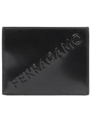 Ferragamo logo card wallet - SALVATORE FERRAGAMO - BALAAN 1