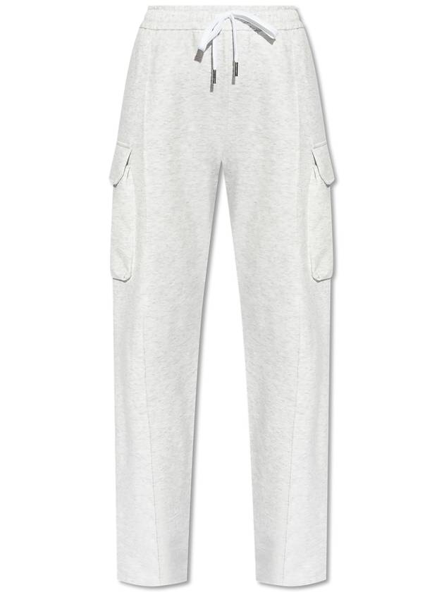 Versace Cargo-style Sweatpants, Women's, Grey - VERSACE - BALAAN 1