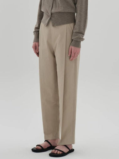 belted round pants ash khaki - JUN BY JUN K - BALAAN 1