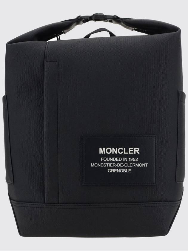 Nakoa Canvas Backpack Black - MONCLER - BALAAN 2