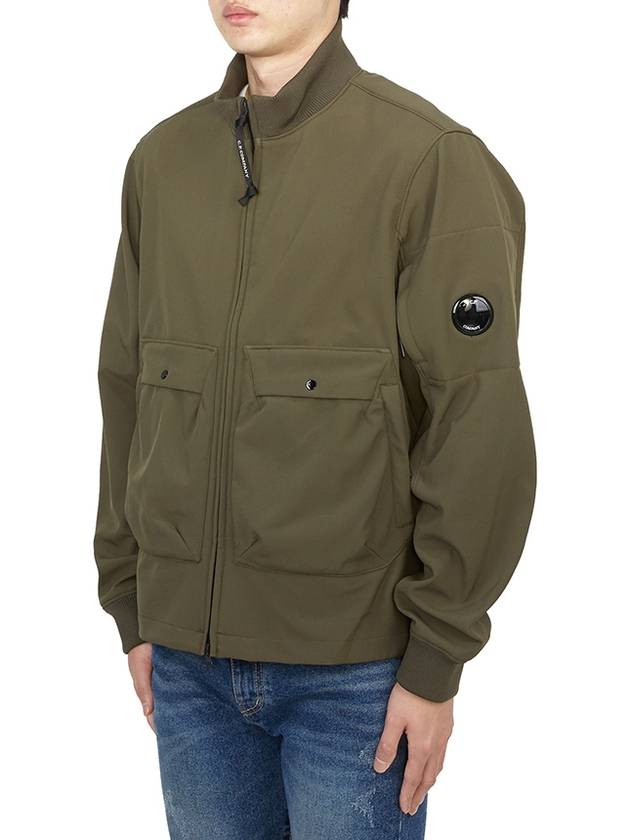 C P Shell R Bomber Jacket Ivy Green - CP COMPANY - BALAAN 4