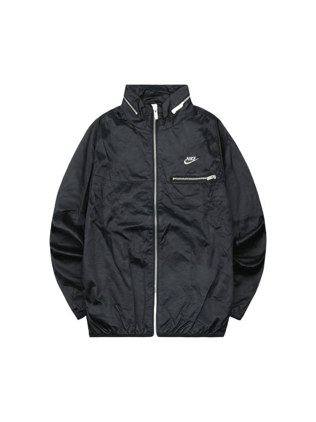 Men's Sportswear Circa Lined Track Jacket Black - NIKE - BALAAN 1