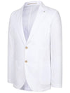 Men's Basic Linen Jacket MMJAN5T60 100 - AT.P.CO - BALAAN 2