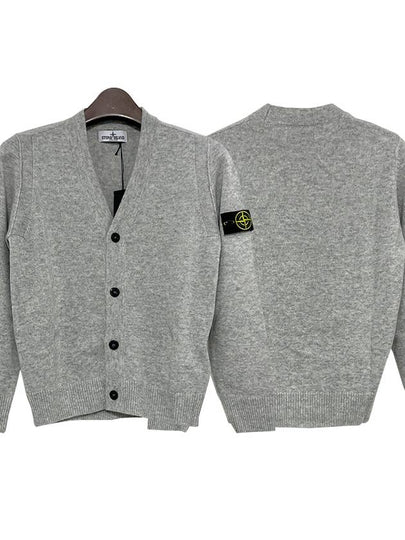 Adult Women s Waffen Cardigan Gray - STONE ISLAND - BALAAN 2