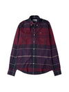 Stirling Tailored Long Sleeve Shirt Cordovan Tartan - BARBOUR - BALAAN 2