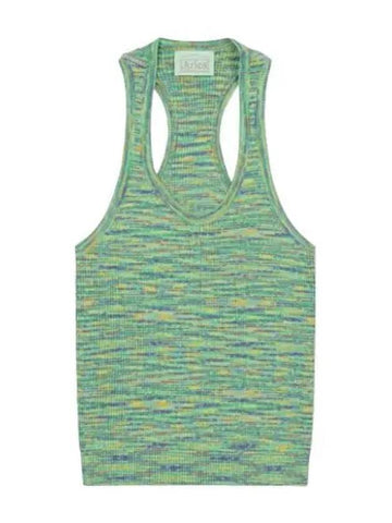 Aries Holly Dye Vest Green Tank Top Sleeveless - ARIES - BALAAN 1