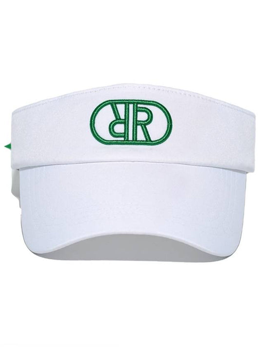 Ribbon sun visor sun cap GREEN - TRIMERE - BALAAN 1