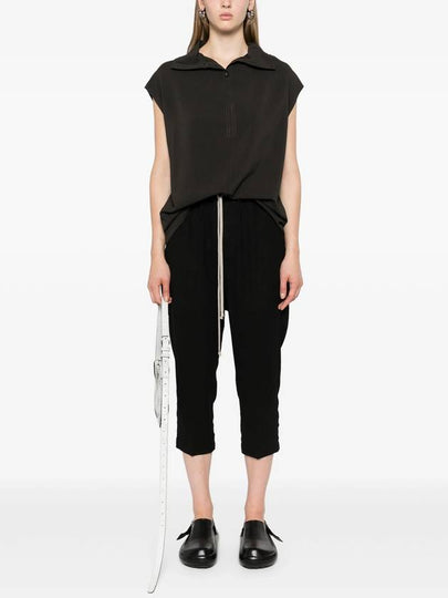 Astaires cropped virgin wool trousers - RICK OWENS - BALAAN 2