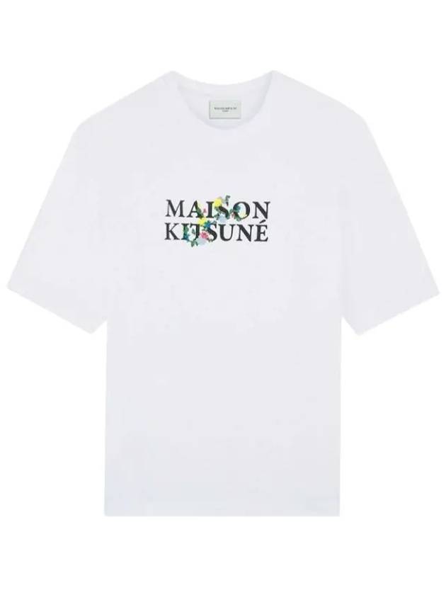 Flower overfit t-shirt LM00115KJ0119 P100 - MAISON KITSUNE - BALAAN 1