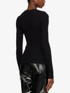 A Goldie cutout knit black A71391387 BLK - AGOLDE - BALAAN 3