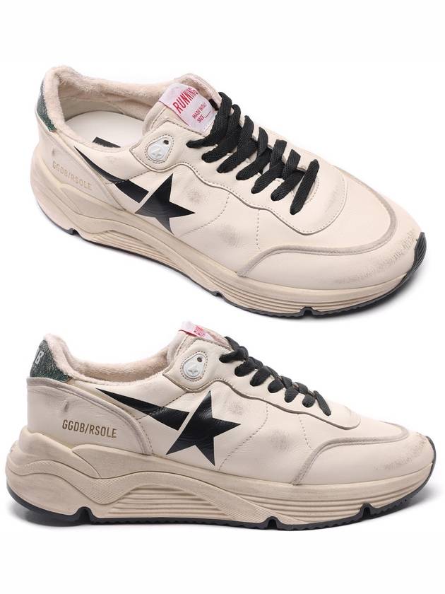 Running Logo Lace-up Sneakers Ivory - GOLDEN GOOSE - BALAAN 3