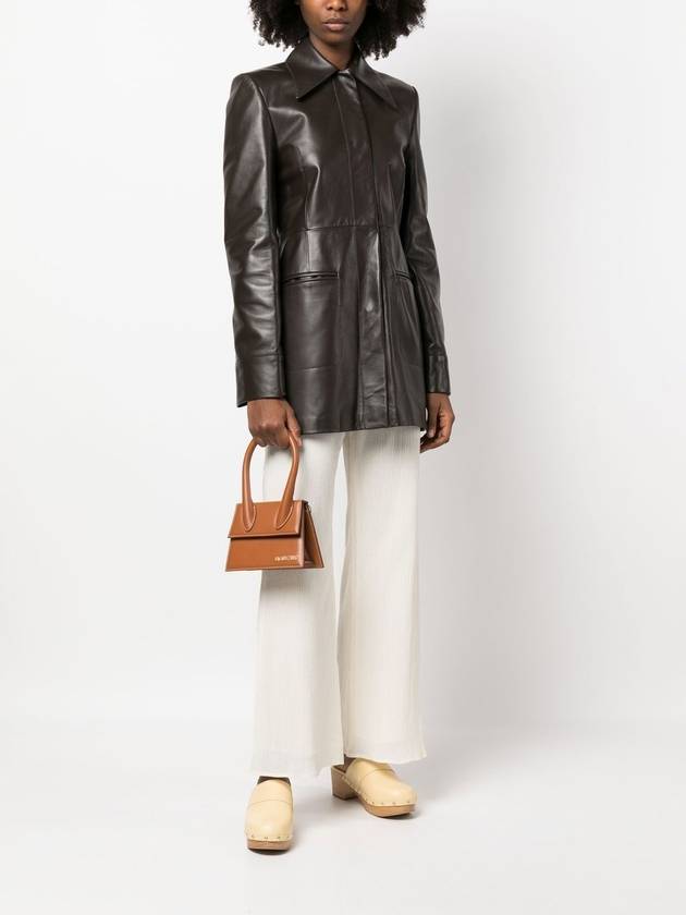 Le Chiquito Moyen Signature Tote Bag Light Brown - JACQUEMUS - BALAAN 4