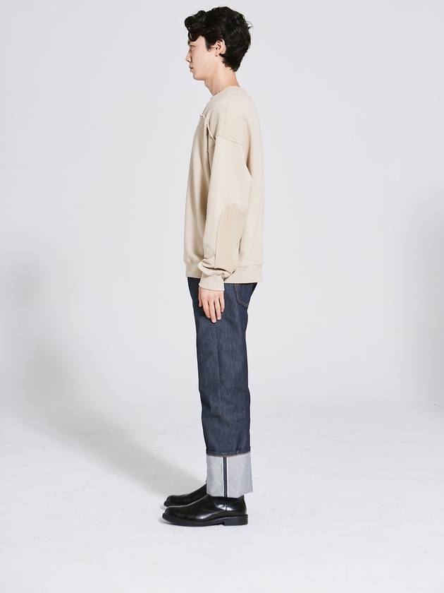 women's line color scheme sweatshirt beige - MOTH - BALAAN 3