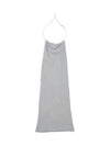 Tamesis halterneck knit top light gray - PALOMA WOOL - BALAAN 2