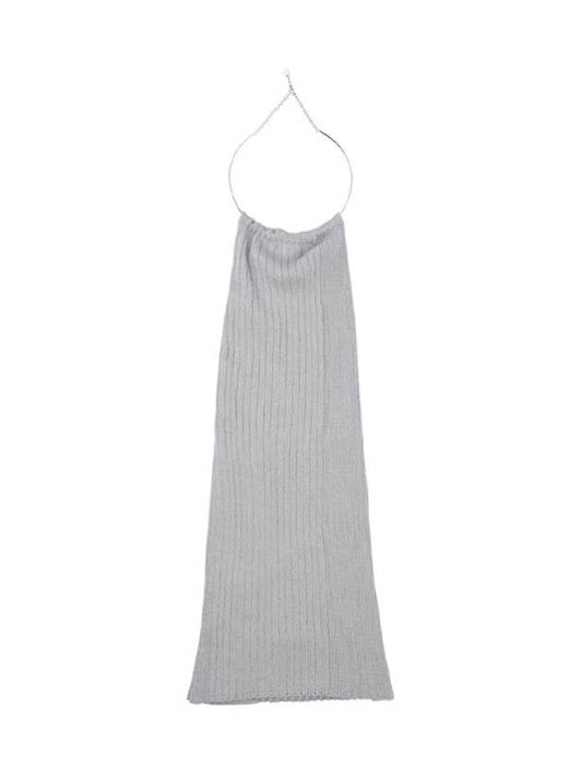 Tamesis halterneck knit top light gray - PALOMA WOOL - BALAAN 2