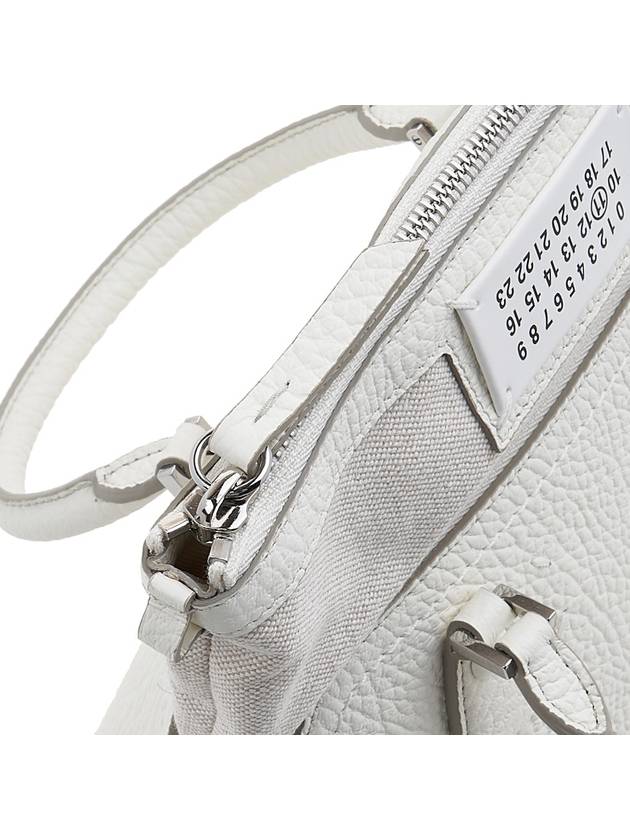 5AC Logo Patch Mini Tote Bag Ivory - MAISON MARGIELA - BALAAN 10