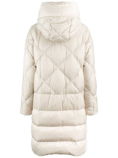 Max Mara Sand Midi Parka In Drip-Proof Canvas - MAX MARA - BALAAN 2