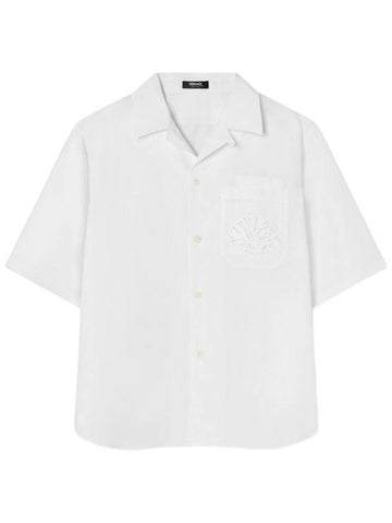 VERSACE INFORMAL SHIRT HOLIDAY PRINT AND SHELL E - VERSACE - BALAAN 1