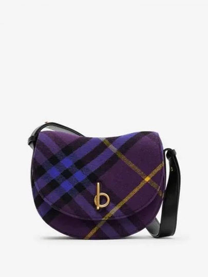 Rocking Horse Check Medium Shoulder Bag Ribbon - BURBERRY - BALAAN 2