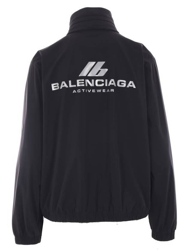 Logo Print Track Jacket Black - BALENCIAGA - BALAAN 4