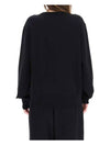 Face Patch Sweatshirt Black - ACNE STUDIOS - BALAAN 6