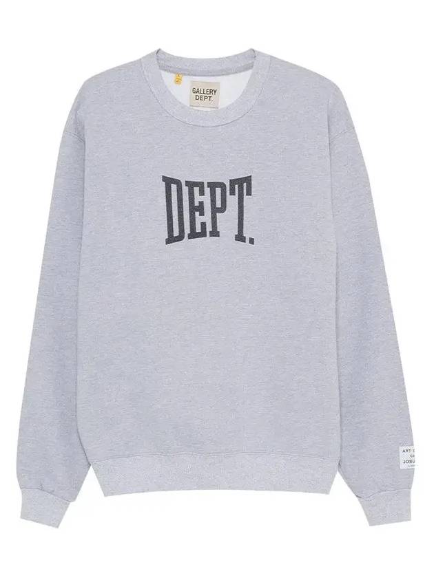 Logo Boxing Mercy Sweatshirt Gray DCS 2322 - GALLERY DEPT. - BALAAN 2