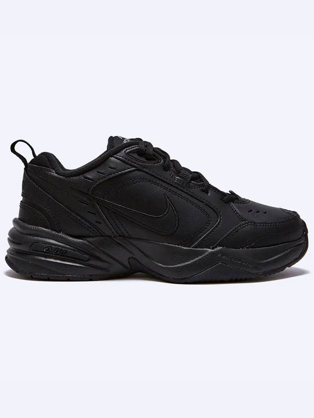 Air Monarch IV Low Top Sneakers Black - NIKE - BALAAN 3