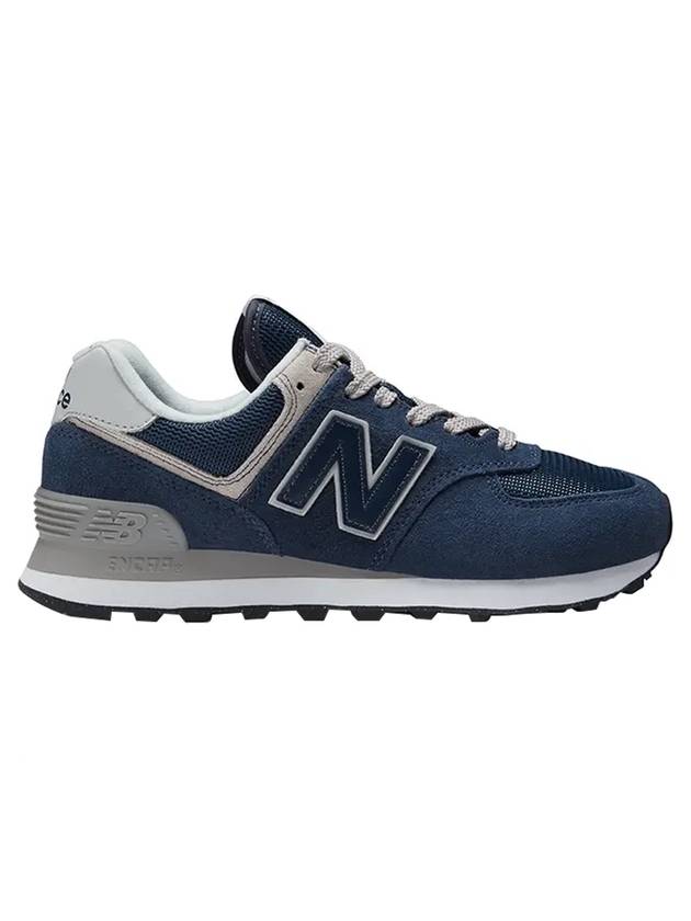 574 Classic Low Top Sneakers Navy - NEW BALANCE - BALAAN 1