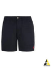 Men's Embroidered Pony Prepster Shorts Black - POLO RALPH LAUREN - BALAAN 2