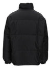 Medium-Length Re-Nylon Reversible Down Padded Jacket Black - PRADA - BALAAN 4