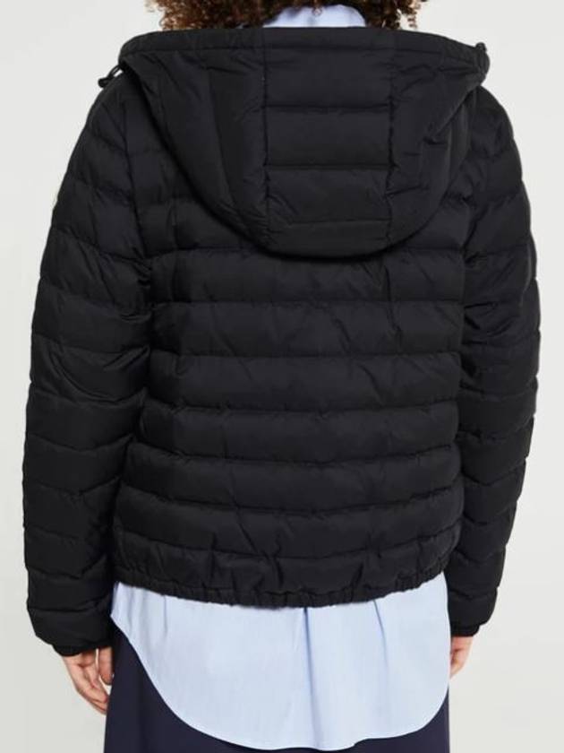 Hede Hooded Short Down Padding Black - MONCLER - BALAAN 4