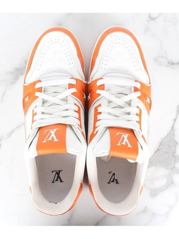 LV trainer sneakers orange 9 280 - LOUIS VUITTON - BALAAN 9