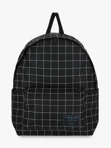 Checked all over nylon backpack black UP2D4B02 - UNDERCOVER - BALAAN 1