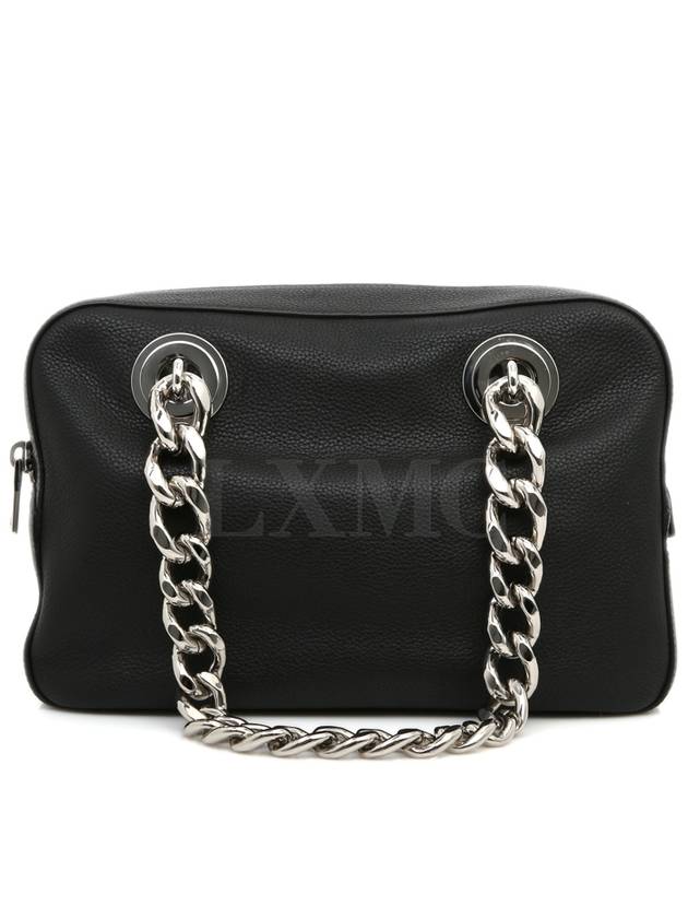 Dino Chain Tote Grommet Mini Boston 1BB017 - PRADA - BALAAN 1