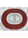 Rally 24 Small Oval Plate Red 2PCS - HERMES - BALAAN 2