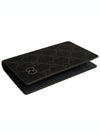 GG Supreme Grey Interior Long Card Wallet Black - GUCCI - BALAAN 4