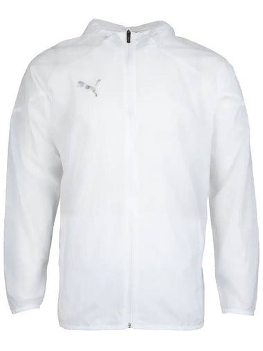 Team Cup Windshield Zip-Up Hoodie White - PUMA - BALAAN 1