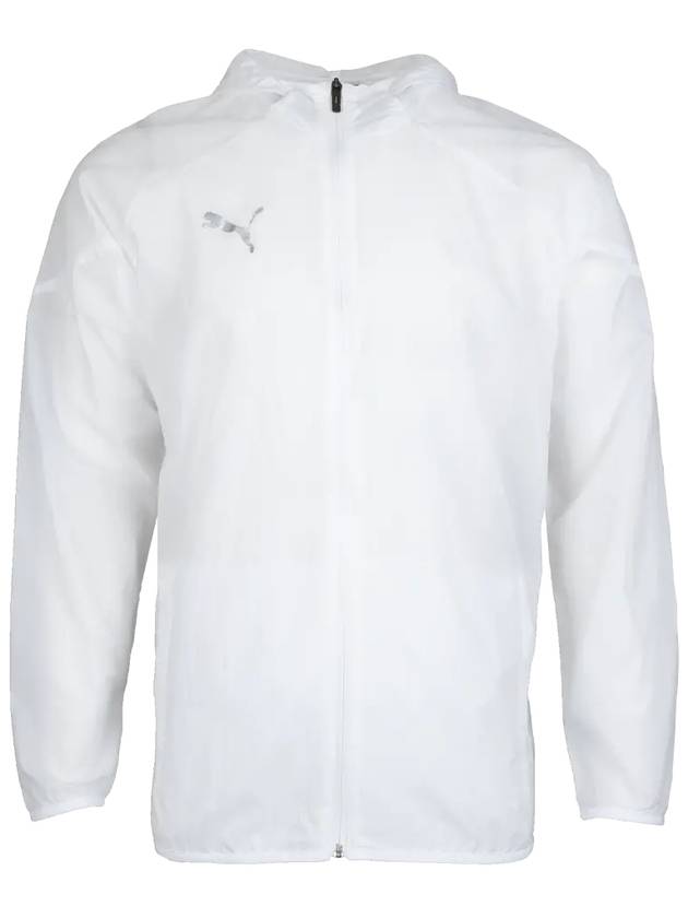 Team Cup Windshield Zip-Up Hoodie White - PUMA - BALAAN 1