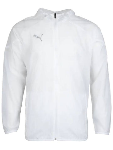 Team Cup Windshield Zip-Up Hoodie White - PUMA - BALAAN 1