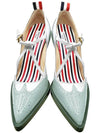 Resin Inlay Wingtip Thom John Pumps Blue - THOM BROWNE - BALAAN 5