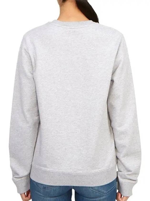 Fox Champion Print Sweatshirt Grey - MAISON KITSUNE - BALAAN 5