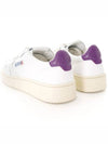 Men's Medalist Leather Low Top Sneakers White - AUTRY - BALAAN 5