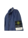 Waffen Patch Crinkle Labs Primaloft Hooded Jacket Blue - STONE ISLAND - BALAAN 4