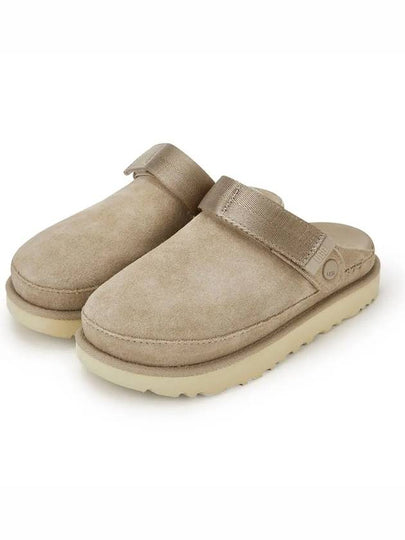 Women's Golden Star Suede Clog Mule Sand - UGG - BALAAN 2